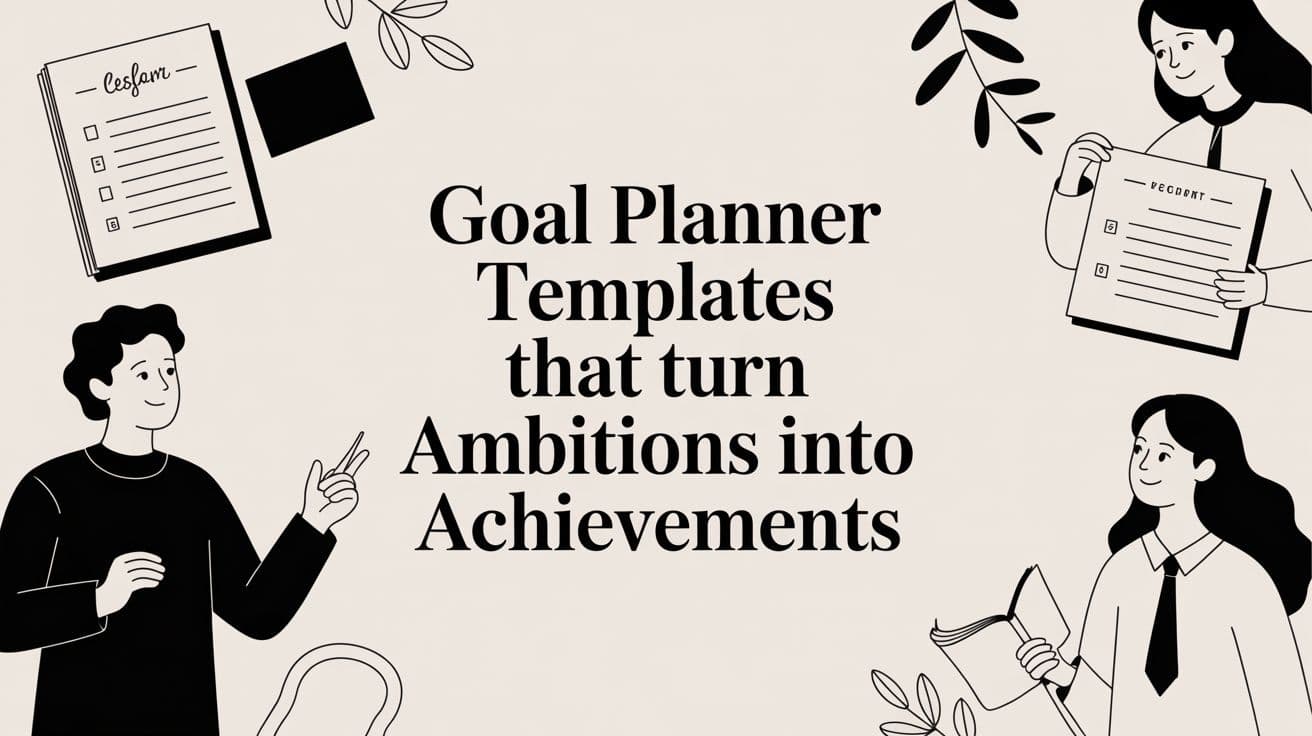 Goal Planner Templates for Success