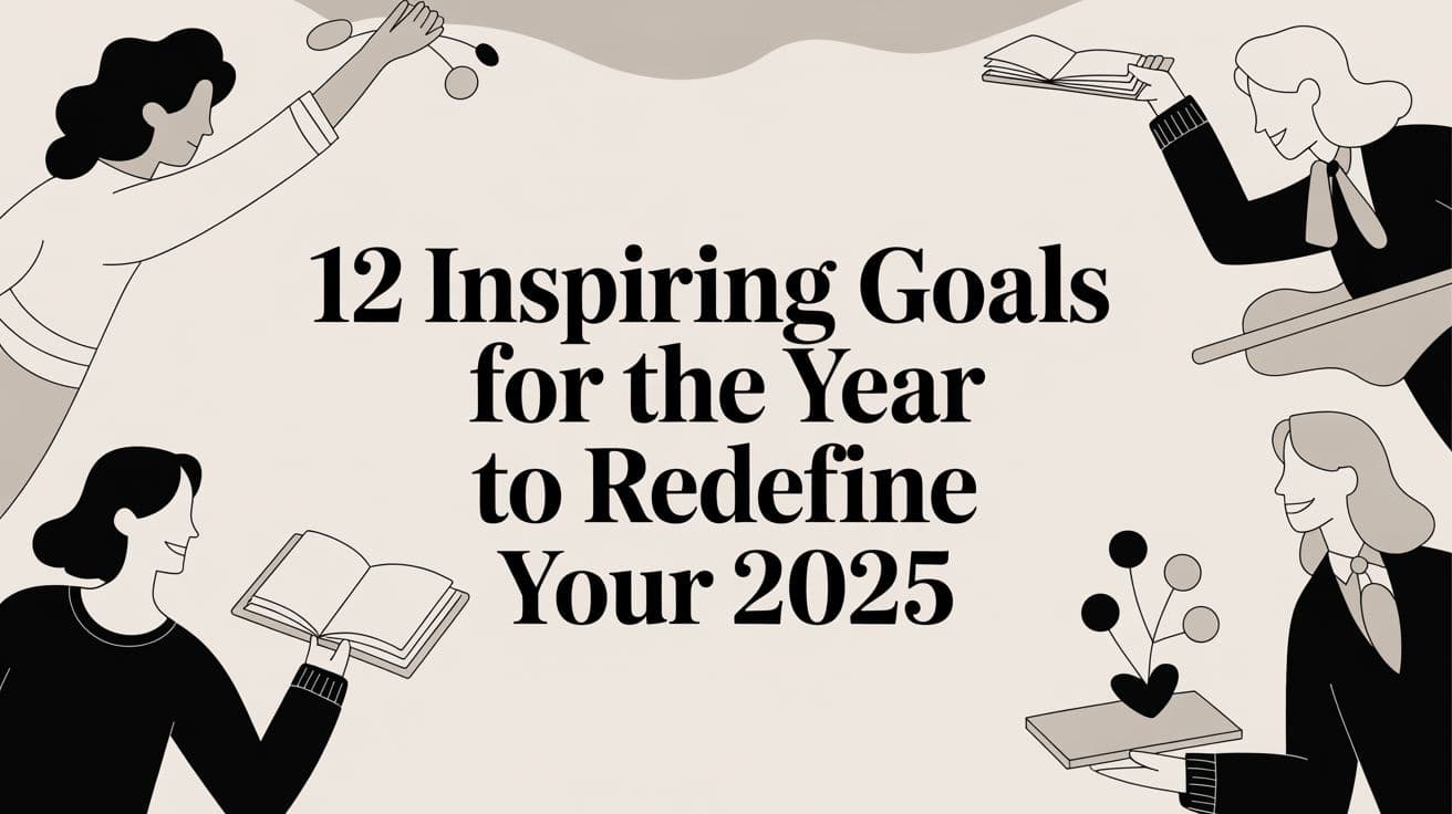 12 Inspiring Goals to Redefine Your Year in 2025