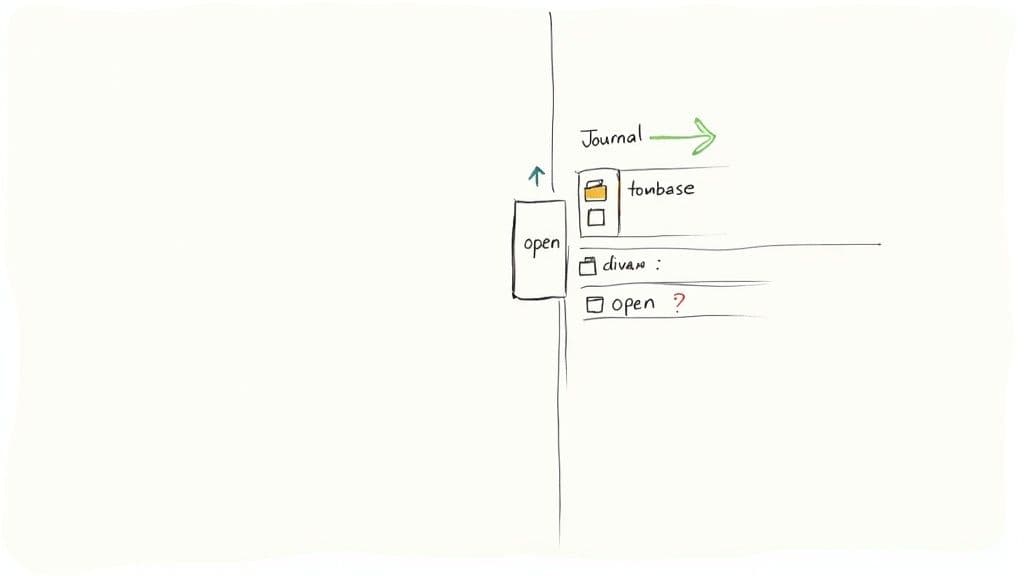 A Notion workspace showing a journal template being duplicated