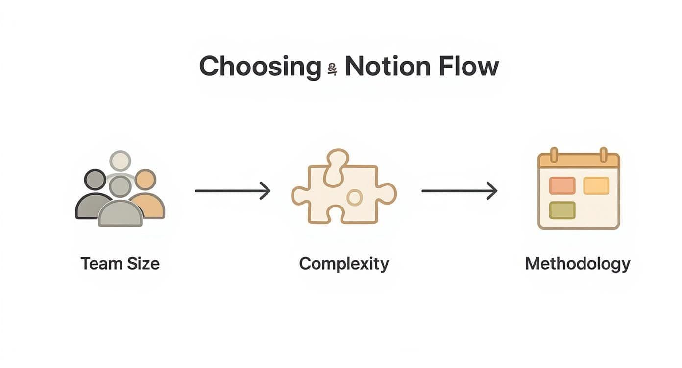 Infographic about notion templates for project management