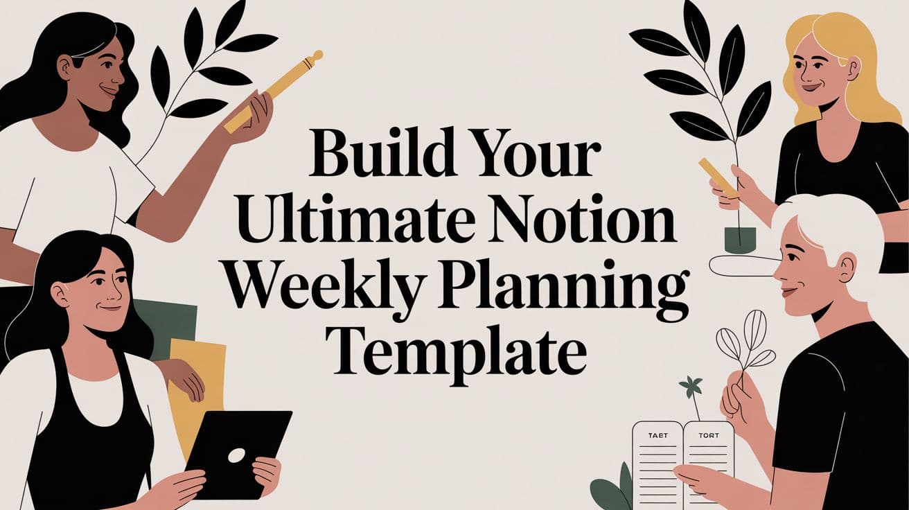 Your Ultimate Notion Weekly Planning Template