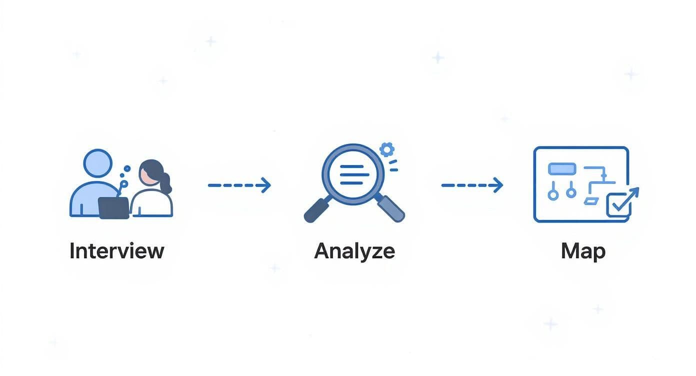 Infographic about how to streamline business processes