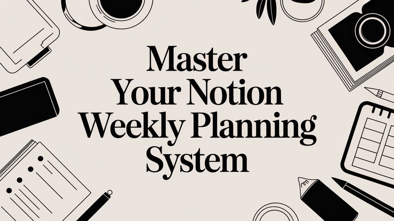 Master Your Notion Weekly Planning System