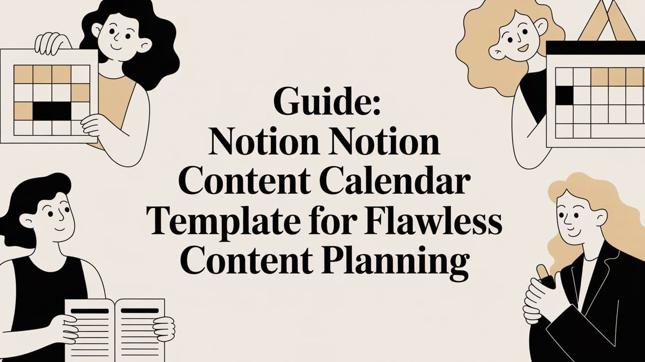 Notion Content Calendar Template Guide
