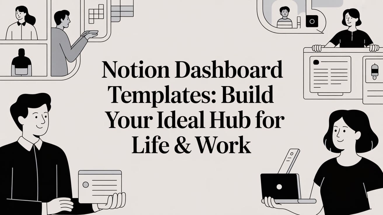 Notion Dashboard Templates: Build Your Ideal Hub for Life & Work
