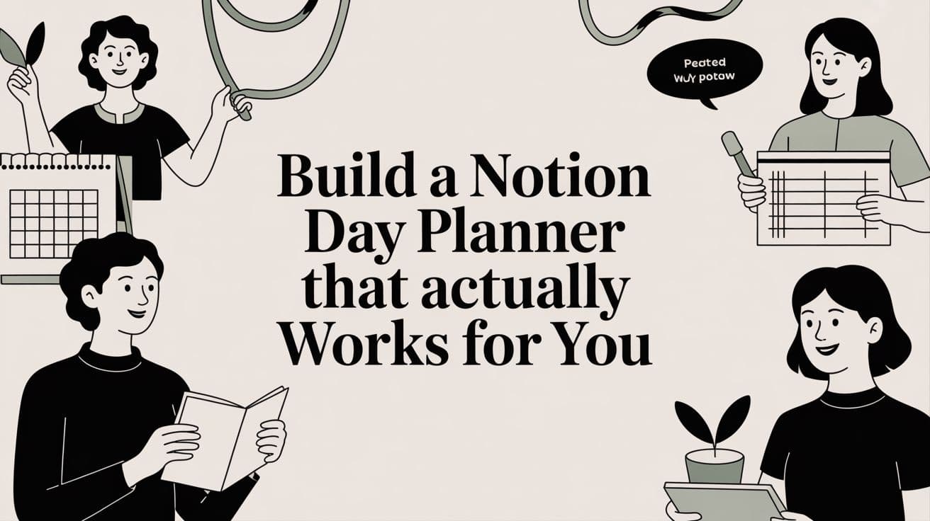 Build a Notion Day Planner That Actually Works for You