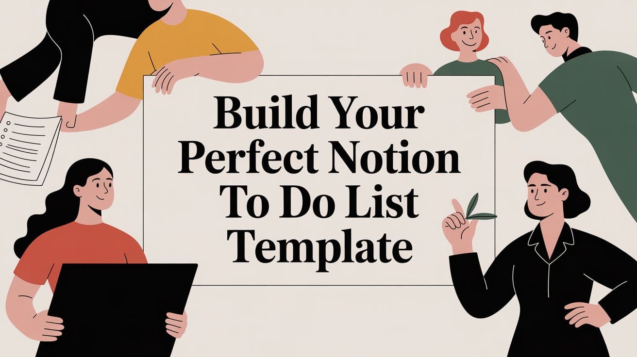 Build Your Perfect Notion To Do List Template