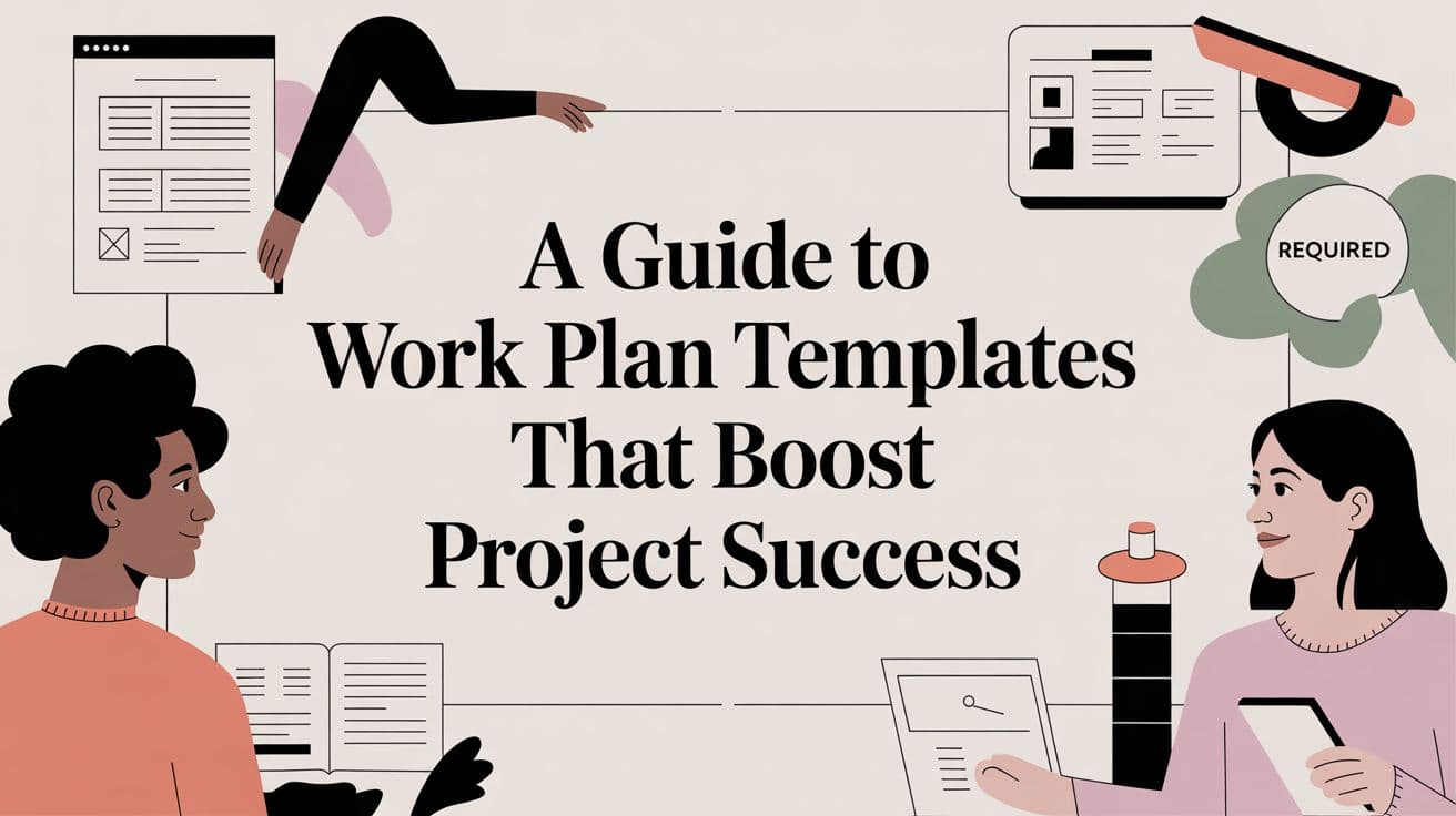 A Guide to Work Plan Templates That Boost Project Success