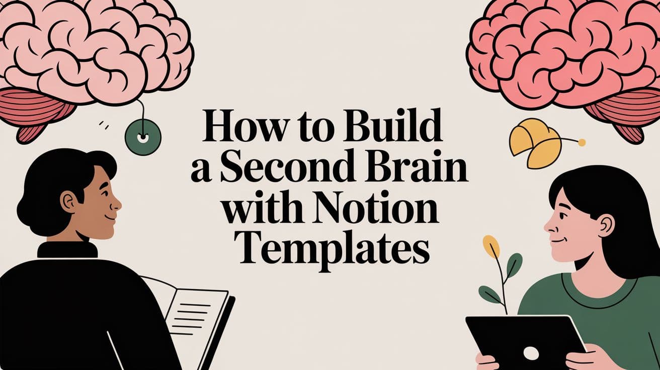How to Build a Second Brain With Notion Templates