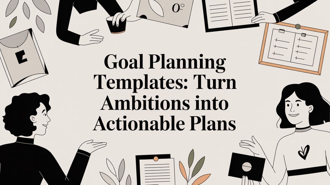 Goal Planning Templates: Turn Ambitions into Actionable Plans