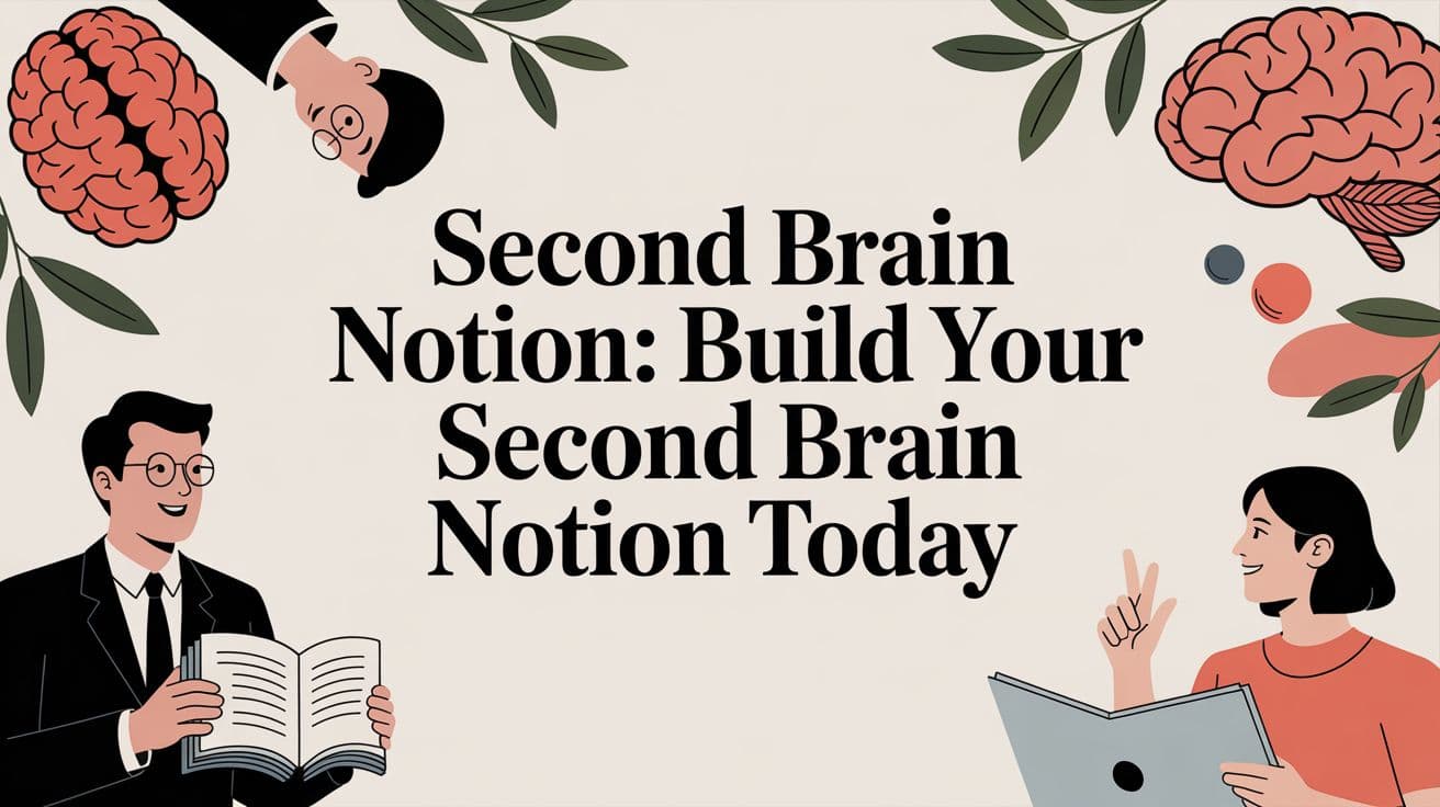 Second Brain Notion: Build Your second brain notion Today