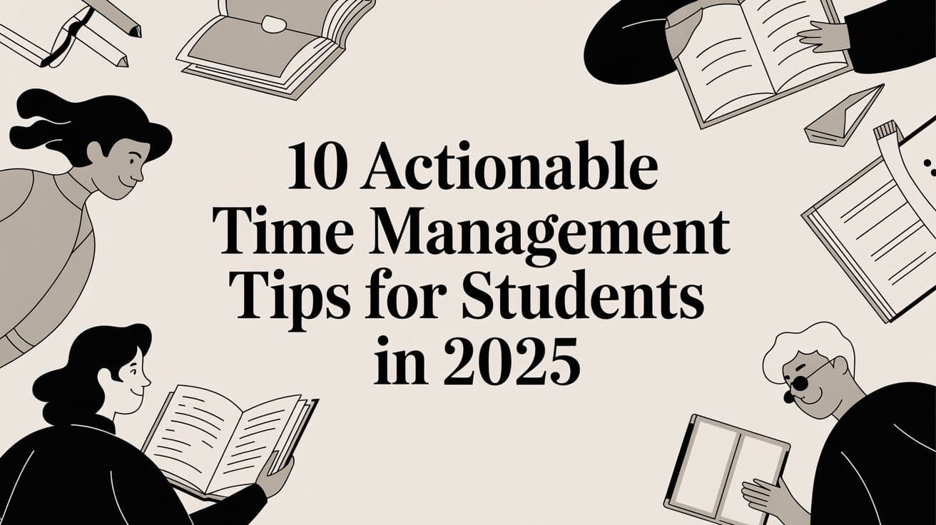 10 Actionable Time Management Tips for Students in 2025