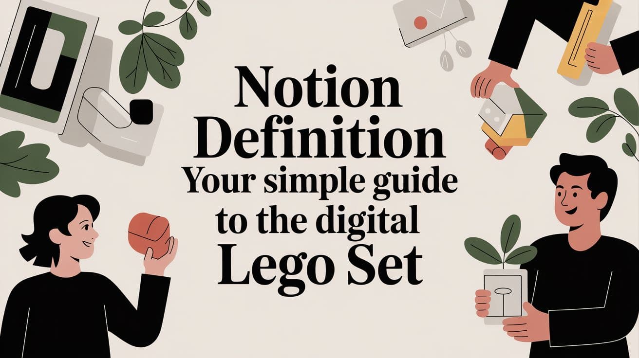 Notion Definition: Your Guide to Digital LEGO
