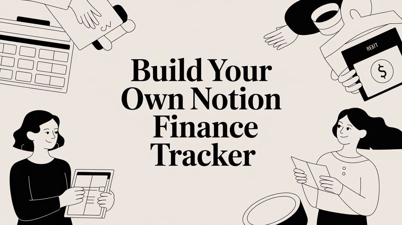 Build Your Own Notion Finance Tracker