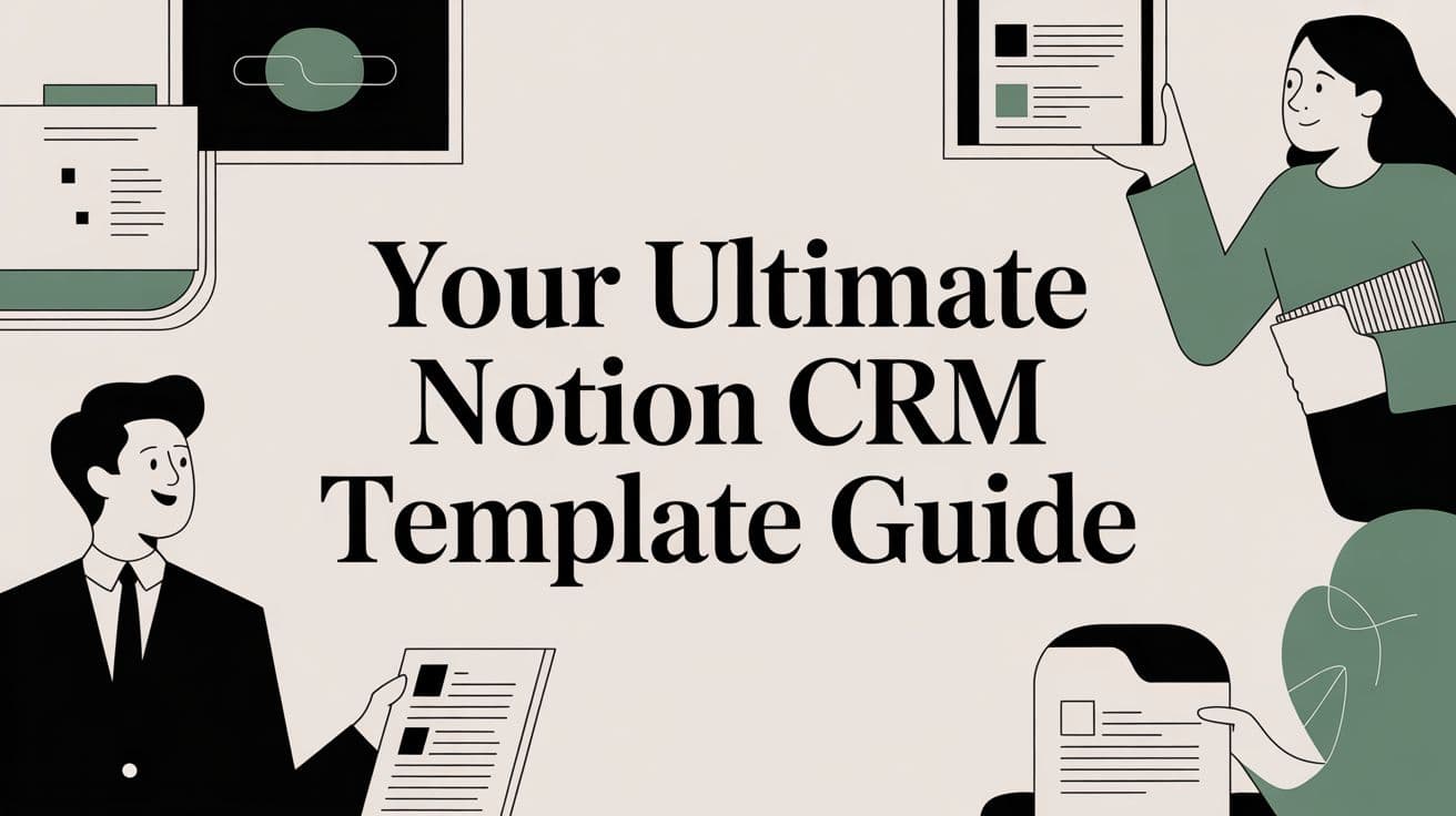 Your Ultimate Notion CRM Template Guide