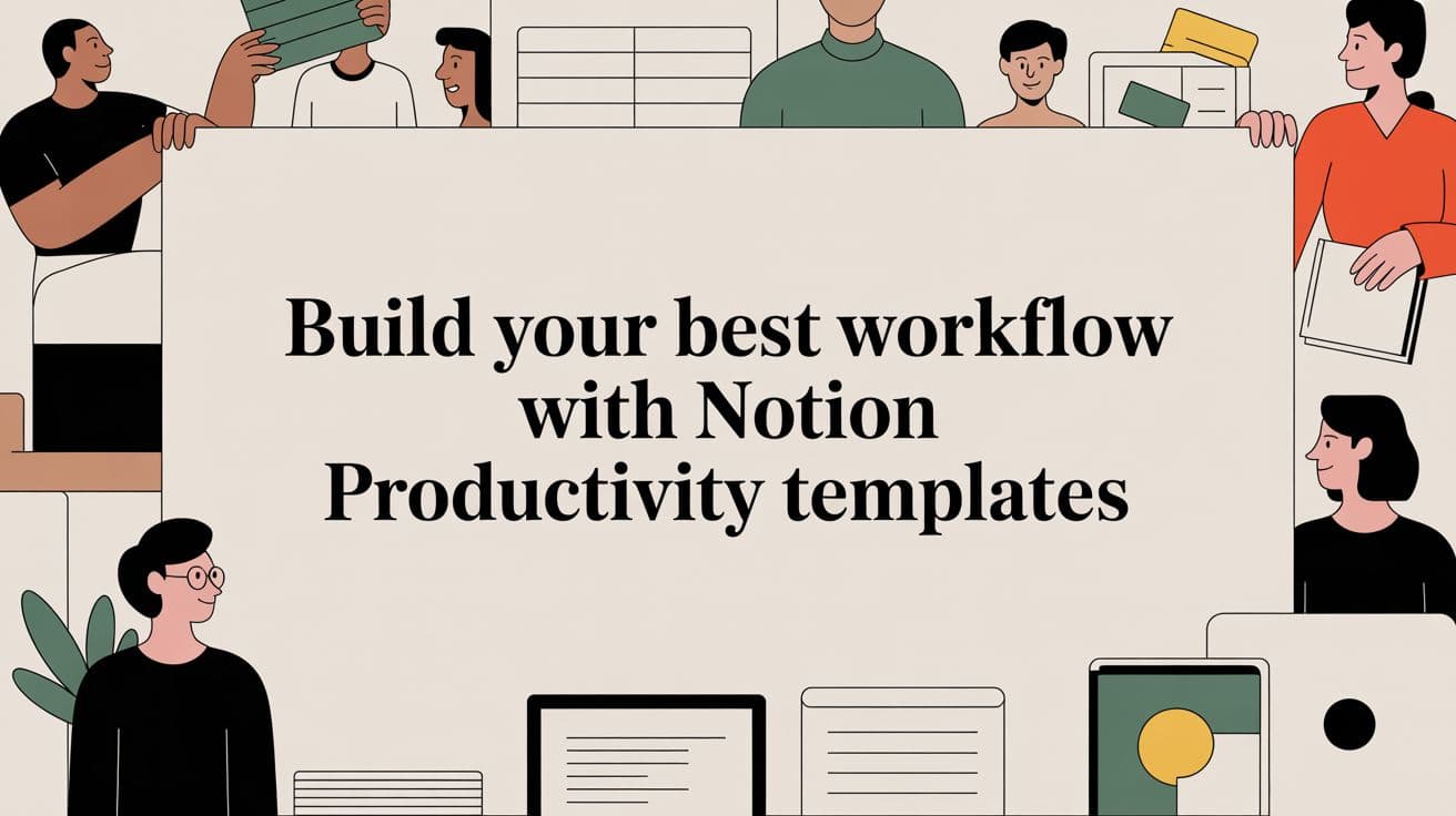 Build Your Best Workflow with Notion Productivity Templates