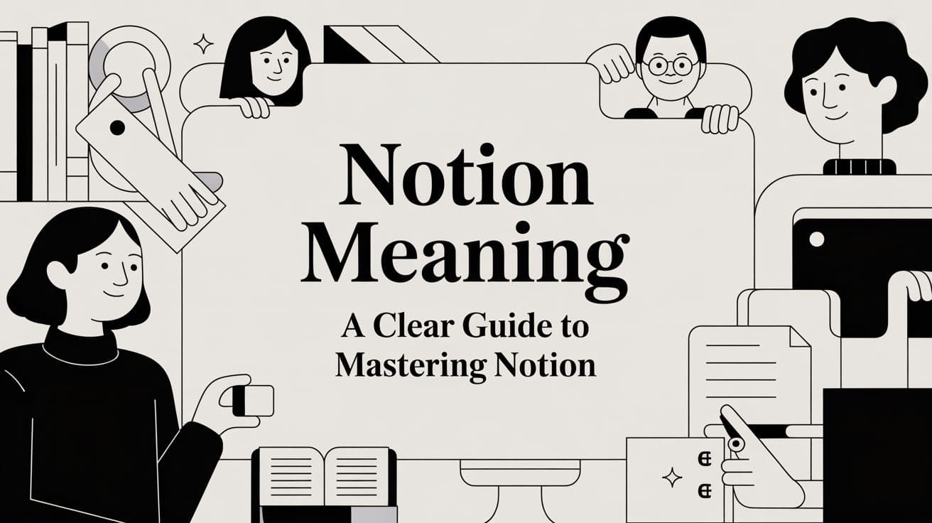 Notion Meaning: A Clear Guide to Mastering Notion