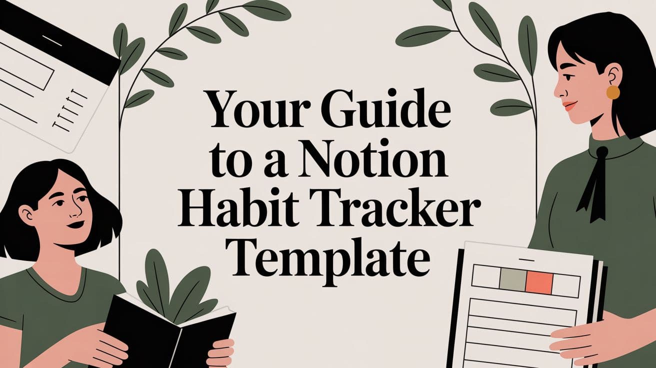 Your Guide to a Notion Habit Tracker Template