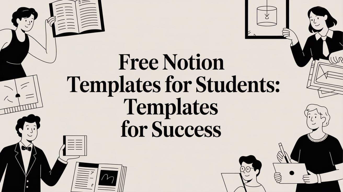 free notion templates for students: templates for success