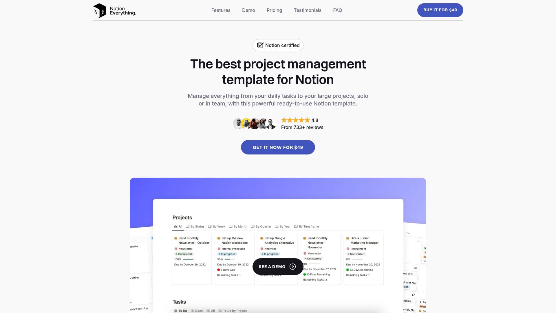 12 Best Templates Notion Users Need in 2025 - Project Management System