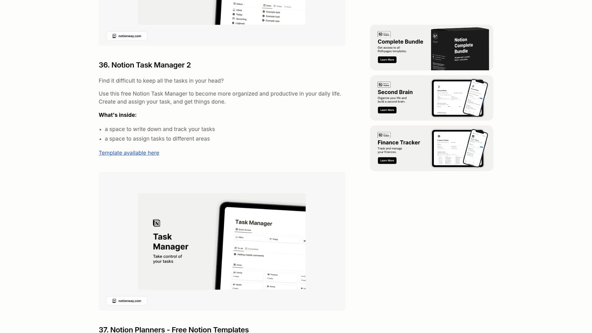 12 Best Templates Notion Users Need in 2025 - Meal Planner Template